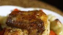 One-Dish Roasted Chicken Dinner With Potatoes and Carrots One-Dish Roasted Chicken Dinner With Potatoes and Carrots