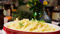 Smashed Potatoes with Tzatziki and Dill Smashed Potatoes with Tzatziki and Dill