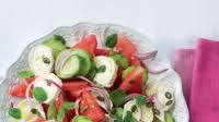 Watermelon & goat's cheese salad Watermelon & goat's cheese salad