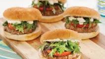Moroccan Lamb Burgers Moroccan Lamb Burgers