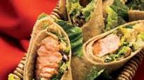 Salmon Caesar Wraps Salmon Caesar Wraps