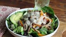Veggie Burger Bowl with Sauteed Peppers Onions and Mushrooms Veggie Burger Bowl with Sauteed Peppers Onions and Mushrooms