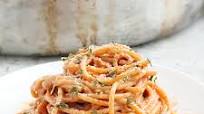 Creamy Italian Sausage Spaghetti Creamy Italian Sausage Spaghetti