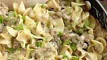 Creamy Beef Noodles Creamy Beef Noodles