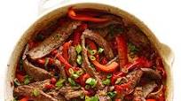 Five-Pepper Steak Five-Pepper Steak