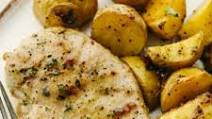 Baked Buttery Herb Chicken and Potatoes Baked Buttery Herb Chicken and Potatoes