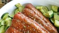 Bourbon Marinated Salmon Bourbon Marinated Salmon