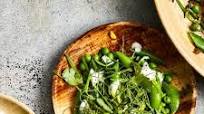 Spring Pea Chaat with Lemon Raita Spring Pea Chaat with Lemon Raita