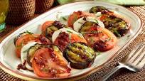 Caprese-Style Grilled Eggplant Salad Caprese-Style Grilled Eggplant Salad