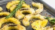 Garlic Parmesan-Crusted Roasted Acorn Squash Garlic Parmesan-Crusted Roasted Acorn Squash