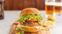 Lemon-Dill Salmon Burgers Lemon-Dill Salmon Burgers