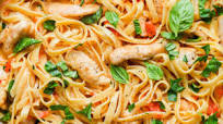 Creamy Tomato Basil Chicken Pasta Creamy Tomato Basil Chicken Pasta