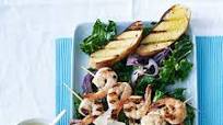 Kale Caesar Salad with Grilled Shrimp Kale Caesar Salad with Grilled Shrimp