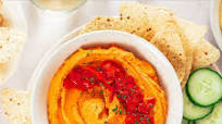 Roasted Red Pepper Hummus Roasted Red Pepper Hummus