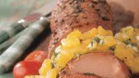 Cedar-Smoked Pork Loin With Pineapple Salsa Cedar-Smoked Pork Loin With Pineapple Salsa