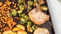 Sheet Pan Pork Chops with Roasted Vegetables Sheet Pan Pork Chops with Roasted Vegetables