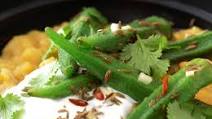 Lentil and okra curry Lentil and okra curry