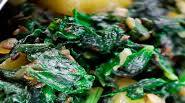 ALOO PALAK ( POTATOES WITH SPINACH) ALOO PALAK ( POTATOES WITH SPINACH)