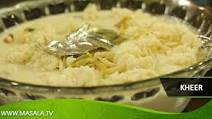 Kheer Recipe | Zubaida Tariq | Masala TV Kheer Recipe | Zubaida Tariq | Masala TV
