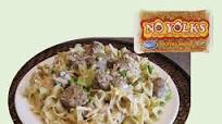 No-Yolk Noodles with Chia Chicken Meatballs No-Yolk Noodles with Chia Chicken Meatballs