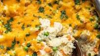 Creamy Chicken and Rice Skillet Creamy Chicken and Rice Skillet