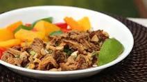 Teriyaki Pork with Peanut Sauce (Slow Cooker) Teriyaki Pork with Peanut Sauce (Slow Cooker)