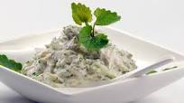 Tzatziki with Garlic Mustard Tzatziki with Garlic Mustard