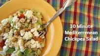 10-Minute Mediterranean Chickpea Salad 10-Minute Mediterranean Chickpea Salad