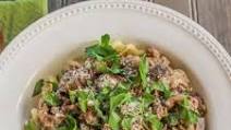 White Ragu with Ground Beef and Balsamic Vinegar White Ragu with Ground Beef and Balsamic Vinegar
