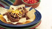 Slow-Cooker Shredded Beef Nachos Slow-Cooker Shredded Beef Nachos