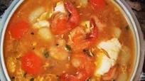 Salvadoran shrimp soup Salvadoran shrimp soup