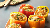 Slow-Cooker Chicken Enchilada Stuffed Peppers Slow-Cooker Chicken Enchilada Stuffed Peppers