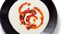 Cauliflower-Cashew Soup with Crispy Buckwheat Cauliflower-Cashew Soup with Crispy Buckwheat