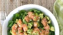 Raw Salmon Salad Bowl Raw Salmon Salad Bowl
