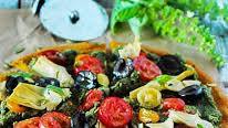 Mediterranean Pumpkin Pizza (Gluten-Free, Vegan) Mediterranean Pumpkin Pizza (Gluten-Free, Vegan)