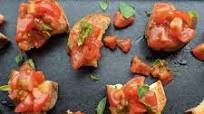 Tomato & Basil Bruschetta Bites (GF, DF) Tomato & Basil Bruschetta Bites (GF, DF)
