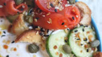 Everything Bagel Greek Yogurt Parfait Everything Bagel Greek Yogurt Parfait