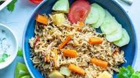 Instant pot Green Moong Dal Khichdi/Pulao Instant pot Green Moong Dal Khichdi/Pulao