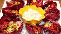 Antipasto Radicchio Cups Antipasto Radicchio Cups
