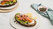 Smoked Salmon & Avocado Toast Smoked Salmon & Avocado Toast