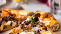 sausage breakfast pizza sausage breakfast pizza