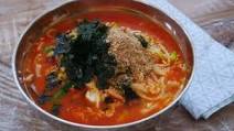Jang Kalguksu, Korean Spicy Noodle Soup Jang Kalguksu, Korean Spicy Noodle Soup