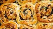 Scallion and Pork Floss Rolls Scallion and Pork Floss Rolls