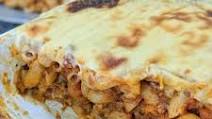 Cheesy Baked Macaroni with Meat Sauce Cheesy Baked Macaroni with Meat Sauce