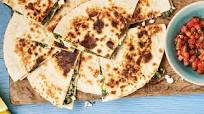 Spanakopita quesadillas Spanakopita quesadillas