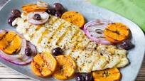 Grilled Grouper with Oranges and Olives Grilled Grouper with Oranges and Olives
