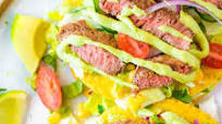 Steak Tostada Salad Steak Tostada Salad
