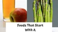 Foods That Start With A Foods That Start With A