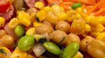 Corn, Edamame and Bean Salad Corn, Edamame and Bean Salad
