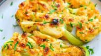 Creamy Vegan Cauliflower Steaks Creamy Vegan Cauliflower Steaks